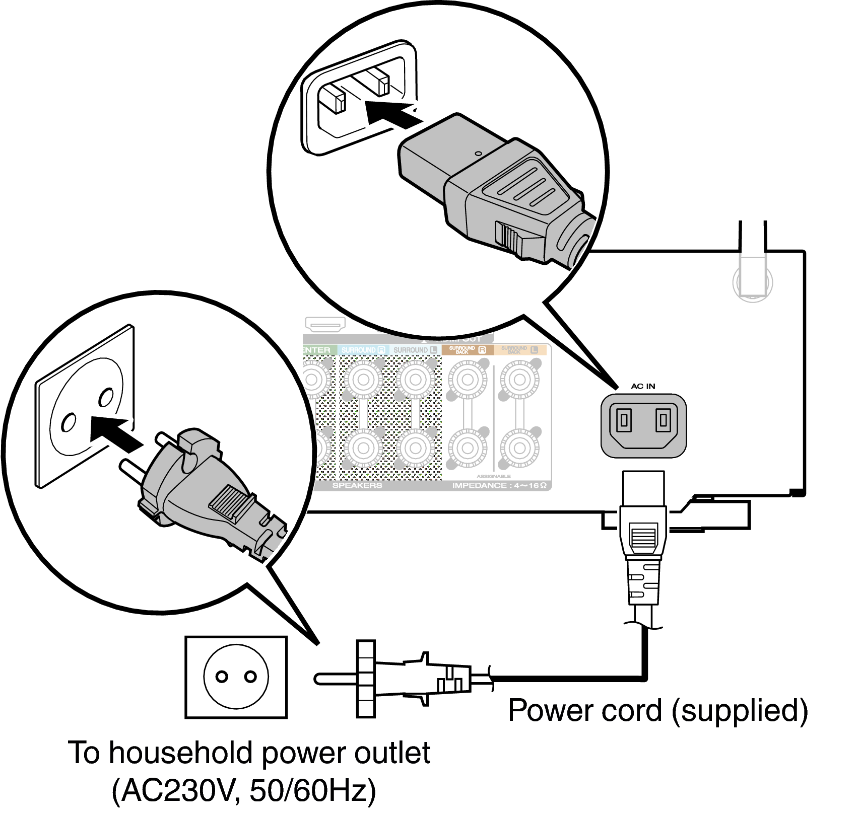 Conne AC NR1605N